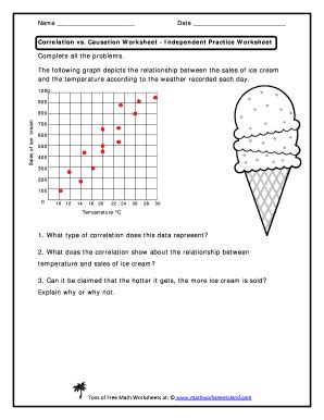 correlation vs causation worksheet pdf with answers